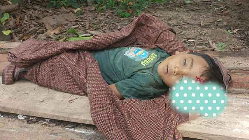ဝက်လက်တွင် စစ်တပ် ဗုံးကြဲမှုကြောင့် ကလေးငယ် ၁ ဦး အပါအဝင် ပြည်သူ ၄ ဦး သေဆုံး