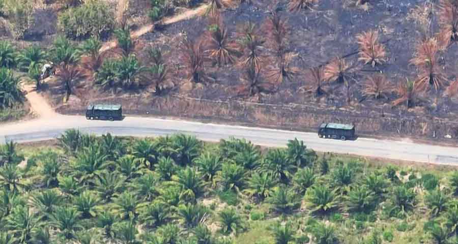 တနင်္သာရီတွင် စစ်တပ်ယာဥ်တန်း ကြားဖြတ်တိုက်ခိုက်ခံရ