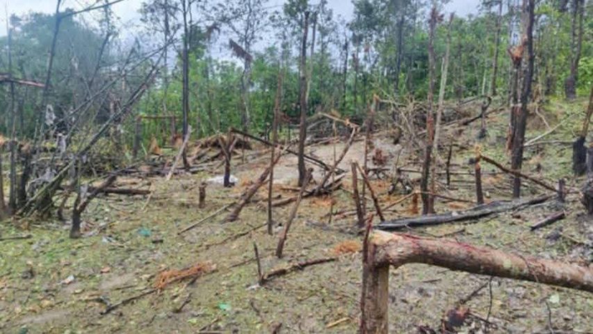 ပေါက်မြို့နယ်၌ စစ်တပ်က လေကြောင်းတိုက်ခိုက်မှု ၁၀ ကြိမ်ထက်မနည်း ပြုလုပ်