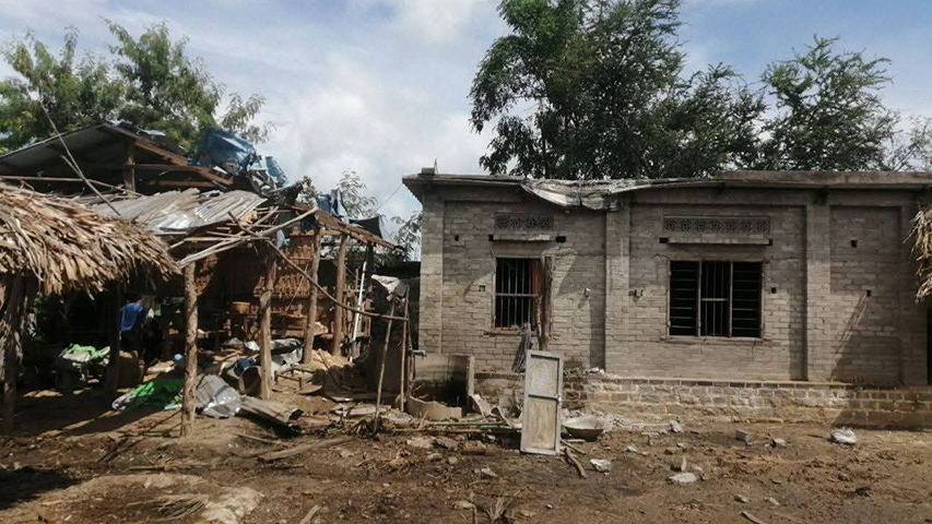 နွားထိုးကြီးတွင် စစ်တပ် ဗုံးကြဲမှုကြောင့် ပြည်သူ ၅ ဦးထက်မနည်း ထိခိုက်ဒဏ်ရာရ