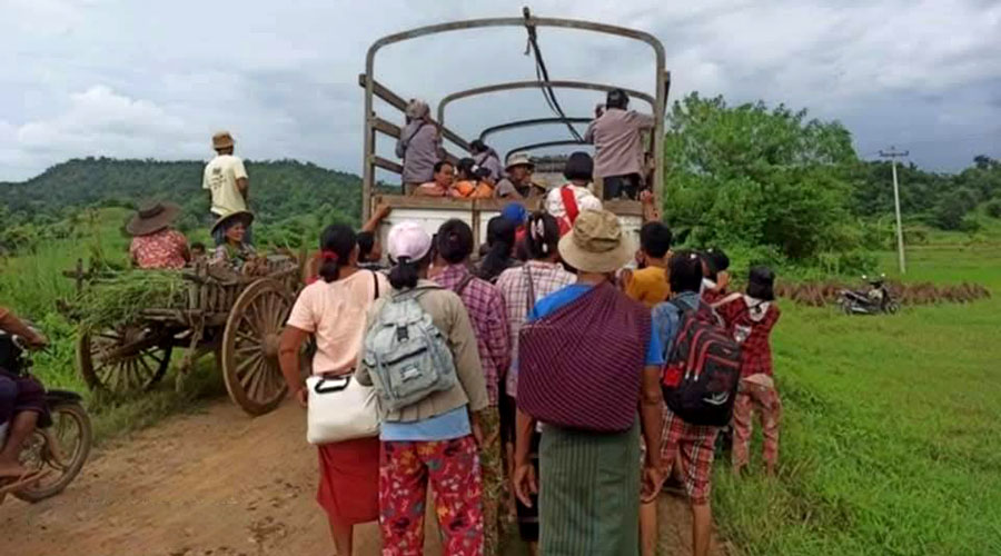 ကနီတွင် စစ်တပ် လက်နက်ကြီးပစ်ခတ်မှုကြောင့် ကလေးငယ် ၂ ဦး သေဆုံး