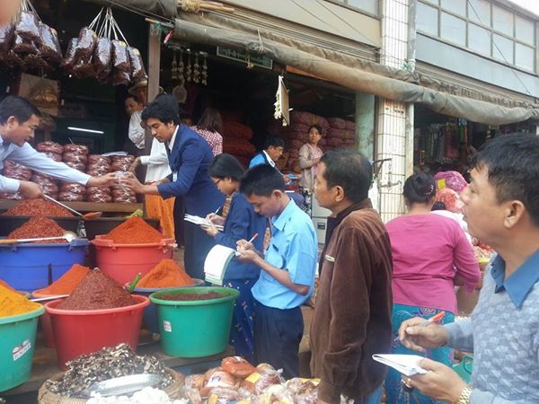 တားျမစ္ဆုိးေဆး သုံးစြဲျခင္းရွိမရွိ ရန္ကုန္တုိင္း ေစ်းမ်ားတြင္ စစ္ေဆးၿပီးဟုဆုိ