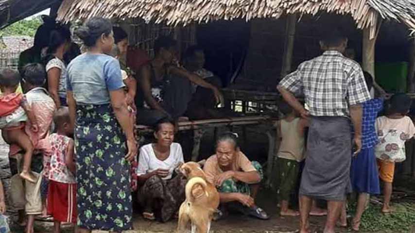 ထောက်ပံ့ငွေမရသဖြင့် စစ်တွေက စစ်ရှောင်များ စားဝတ်နေရေး ကျပ်တည်းနေ 
