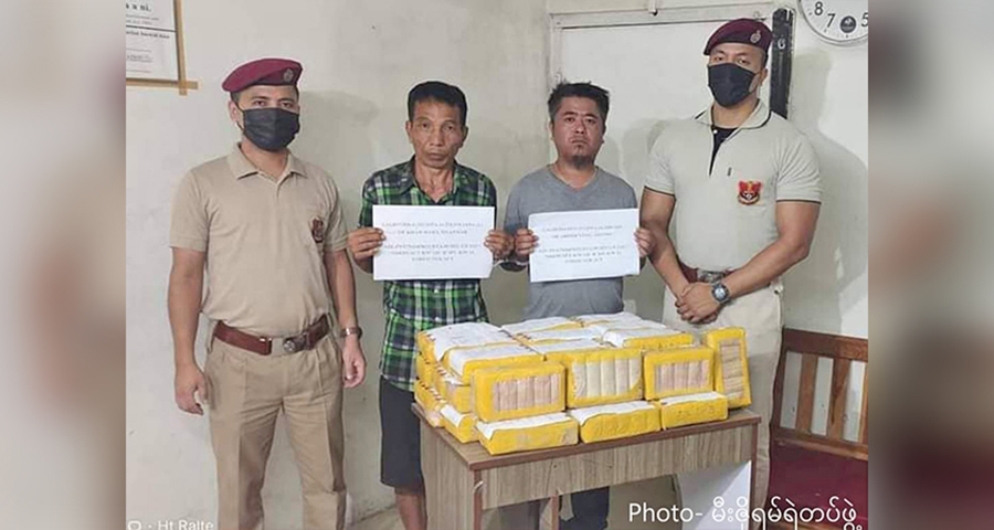မီဇိုရမ်ပြည်နယ်တွင် မူးယစ်မှုဖြင့် မြန်မာများ မကြာခဏ ဖမ်းဆီးခံနေရ