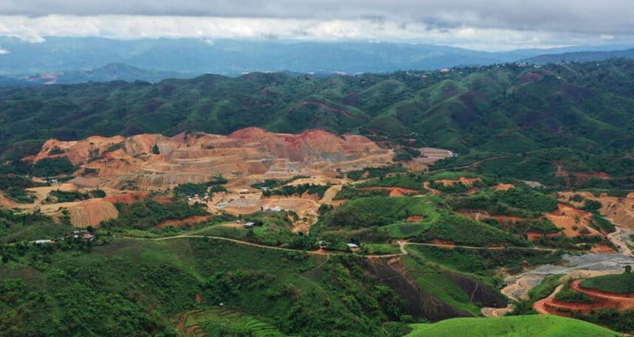 မြေရှားသတ္တုတူးဖော်မှုကြောင့် သစ်တောပြုန်းတီးမှု ပိုများလာ