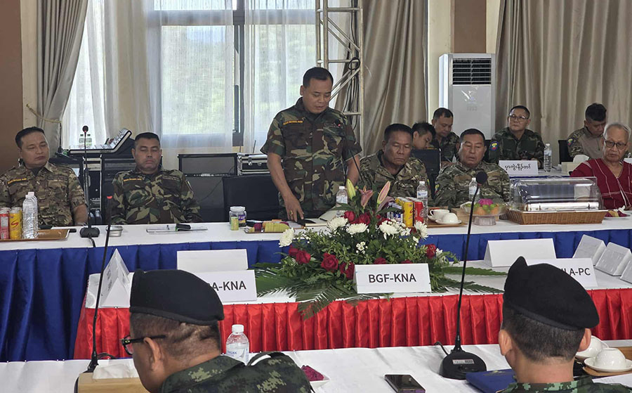 စစ်ကောင်စီ၏ရွေးကောက်ပွဲကို ထောက်ခံကာကွယ်မည်ဟု ကရင်လက်နက်ကိုင် ၃ ဖွဲ့ ထုတ်ပြန်