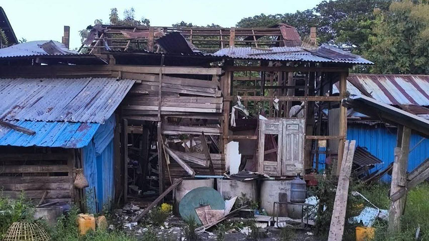 ကြို့ပင်ကောက်တွင် စစ်တပ် ဗုံးကြဲမှုကြောင့် ၁၀ တန်းကျောင်းသား ၁ ဦး သေဆုံး