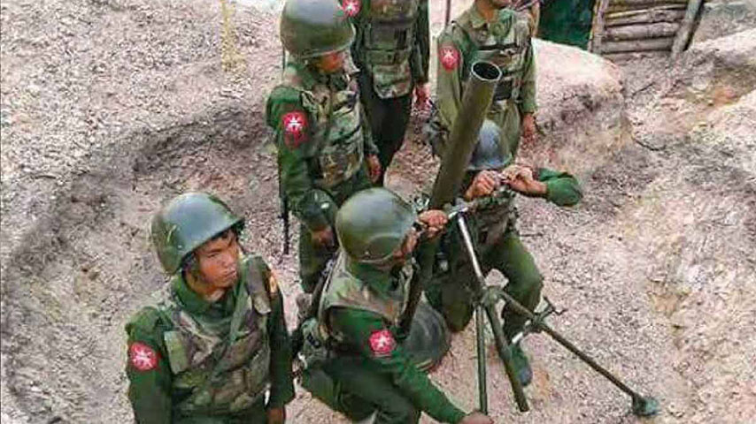 ရသေ့တောင်တွင် စစ်တပ် လက်နက်ကြီးပစ်ခတ်မှုကြောင့် အမျိုးသမီး ၁ ဦးသေဆုံး၊ ၂ ဦးဒဏ်ရာရ