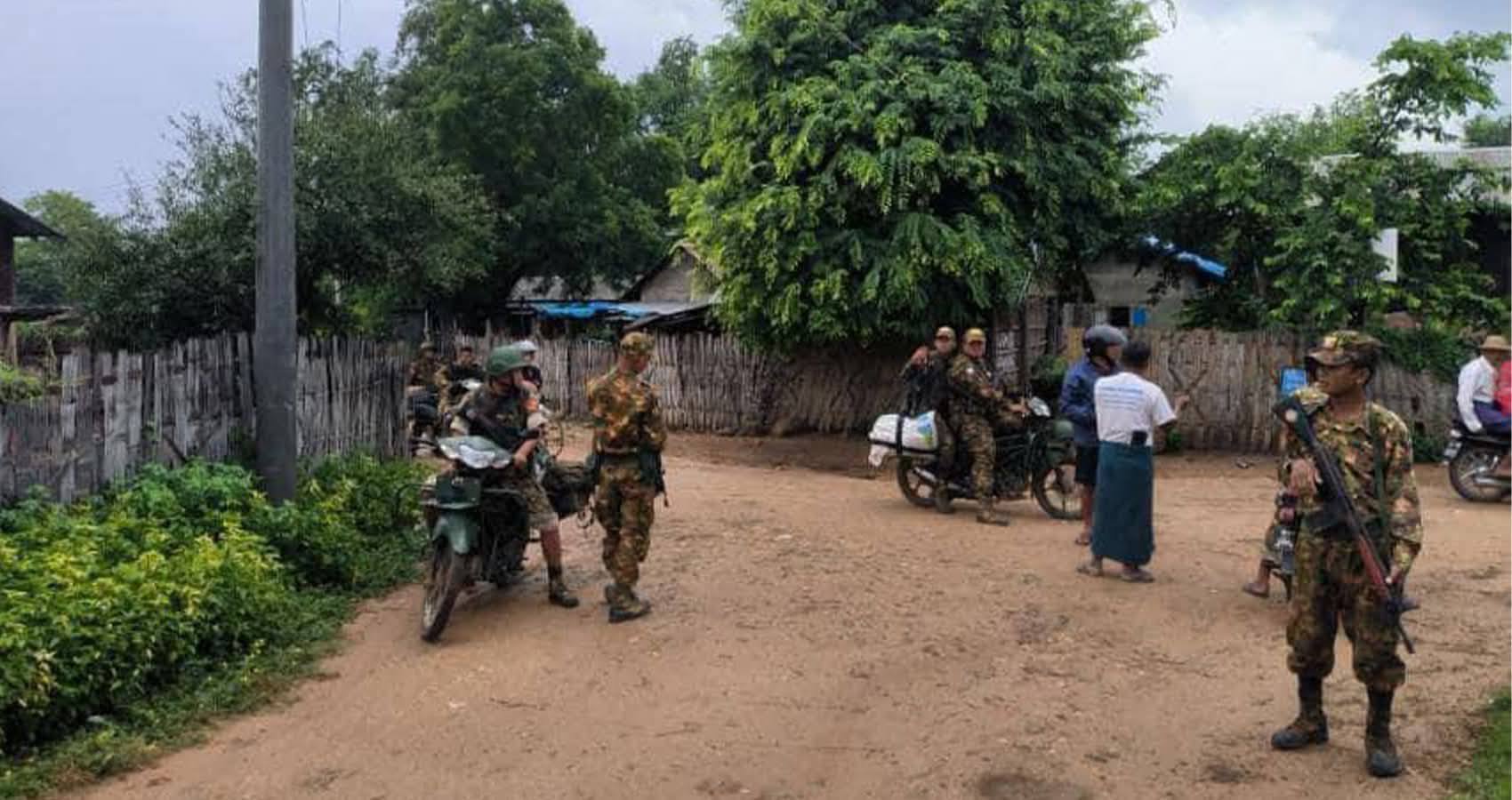 ရေကြည်တွင် စစ်တပ်က အရပ်သား ၁၁ ဦးကို PDF ထောက်ပို့ဟု စွပ်စွဲဖမ်းဆီး