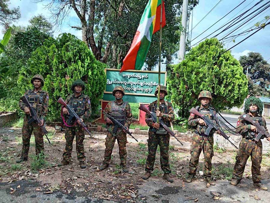 ကျောက်မဲမြို့ကို စစ်ကောင်စီတပ်က ပြန်သိမ်း