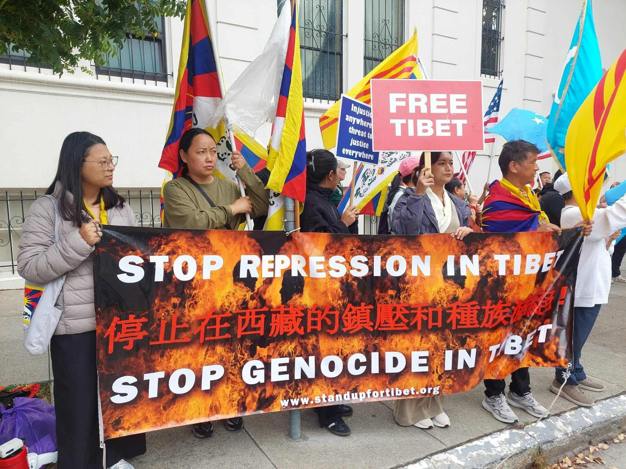 တရုတ်စွက်ဖက်မှုဆန့်ကျင်ရေး အပြည်ပြည်ဆိုင်ရာလှုပ်ရှားမှု၌ မြန်မာများ ပူးပေါင်းပါဝင်