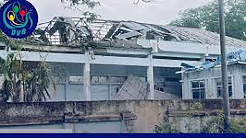 သီပေါမြို့နယ် မန်ဟဲကျေးရွာကို စစ်တပ်ဗုံးကြဲ