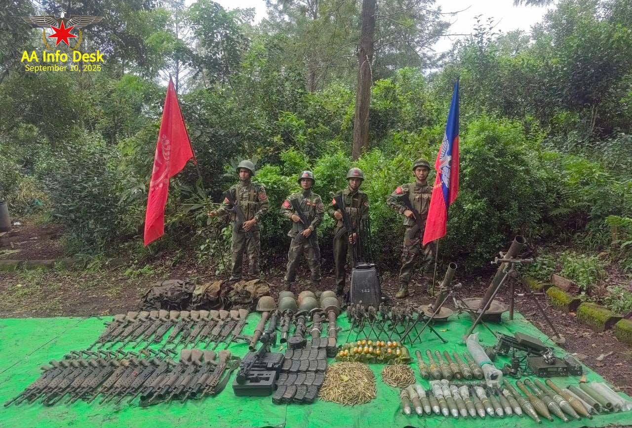ရွေးကောက်ပွဲလုပ်ရန် AA သိမ်းထားသည့် မြို့နယ်အချို့ကို စစ်တပ်က ထိုးစစ်ဆင်နေ