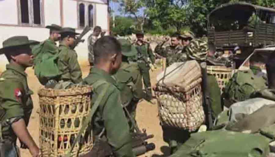 ဖားကန့်မြို့နယ်၌ စစ်တပ်က အင်အား ၁,၀၀၀ ခန့်ထပ်ဖြည့်ပြီး ထိုးစစ်ဆင် 