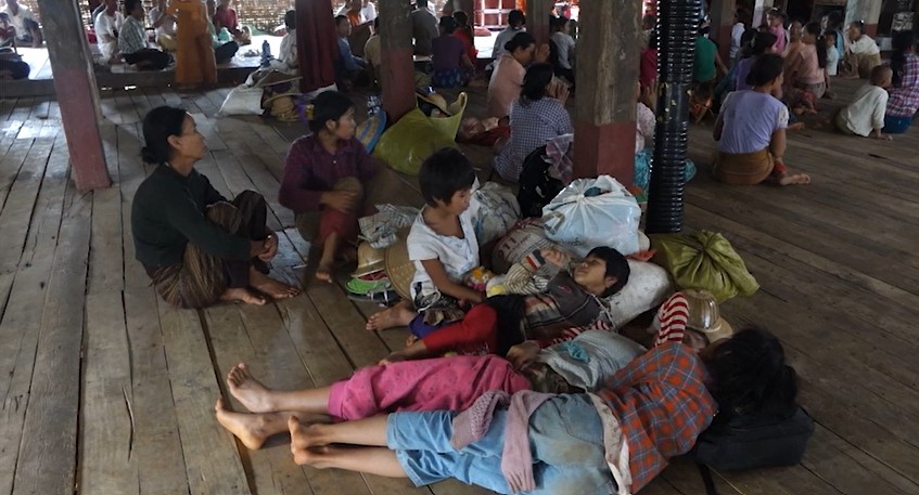 နမ္မတူမြို့နယ်က စစ်ရှောင်ပြည်သူ ၁၀၀၀ ကျော်အတွက် အကူအညီလိုအပ်