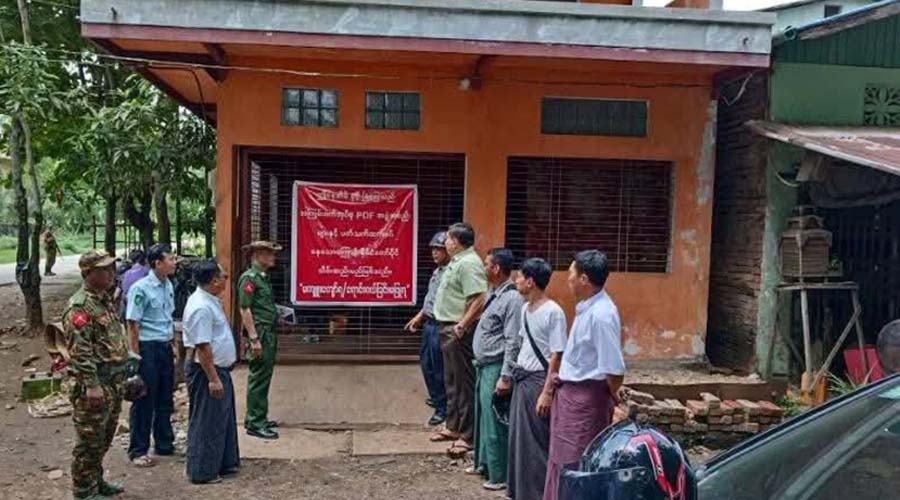 ဧရာဝတီတိုင်း၌ NLD ပါတီဝင်များ၏ နေအိမ်အများစုအပါအဝင် အိမ် ၁၅၀ ကျော် ချိပ်ပိတ်ခံခဲ့ရ