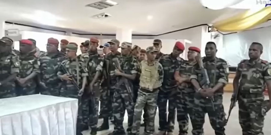 မာဒါဂတ်စကာတွင် စစ်တပ်က အာဏာသိမ်းရန် ကြိုးစားနေဟု သမ္မတ စွပ်စွဲ