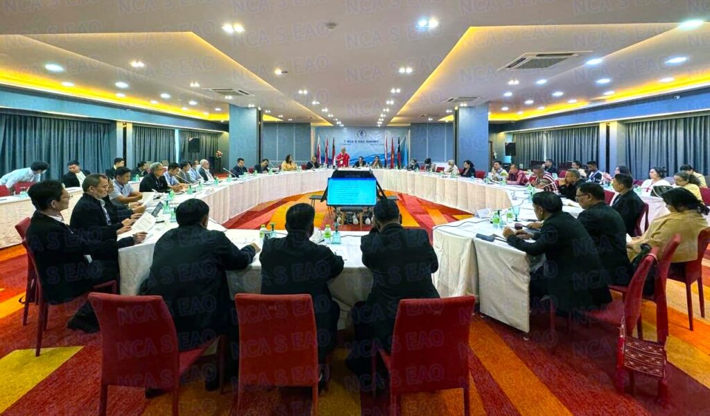 NCA ၁၀ နှစ်ပြည့်ပွဲမတက်ရန် နိုင်ငံတကာသံတမန်များကို EAO  ၆ ဖွဲ့ တိုက်တွန်း