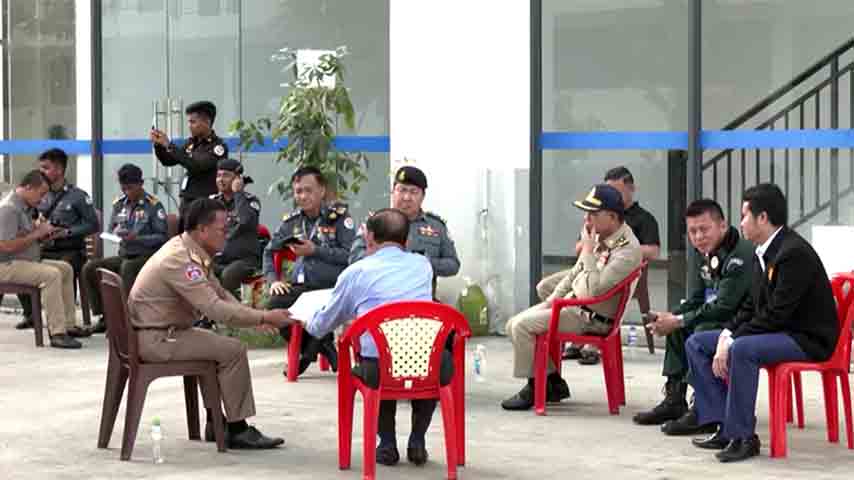 ကျားဖြန့် ကိစ္စဖြေရှင်းရန် ကမ္ဘောဒီးယားအာဏာပိုင်များနှင့်  တောင်ကိုရီးယားဒုဝန်ကြီးဆွေးနွေး  