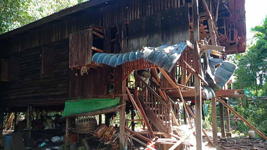 ကျိုက်ထိုတွင် စစ်ကောင်စီတပ် ဗုံးကြဲမှုကြောင့် ပြည်သူ ၄ ဦး ဒဏ်ရာရ