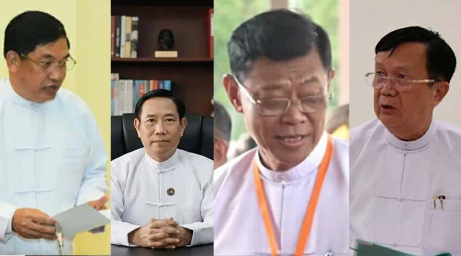 နေပြည်တော် မဲဆန္ဒနယ်တွင် ရွေးကောက်ပွဲဝင်ပြိုင်ကြမည့် စစ်ဗိုလ်ချုပ်များ
