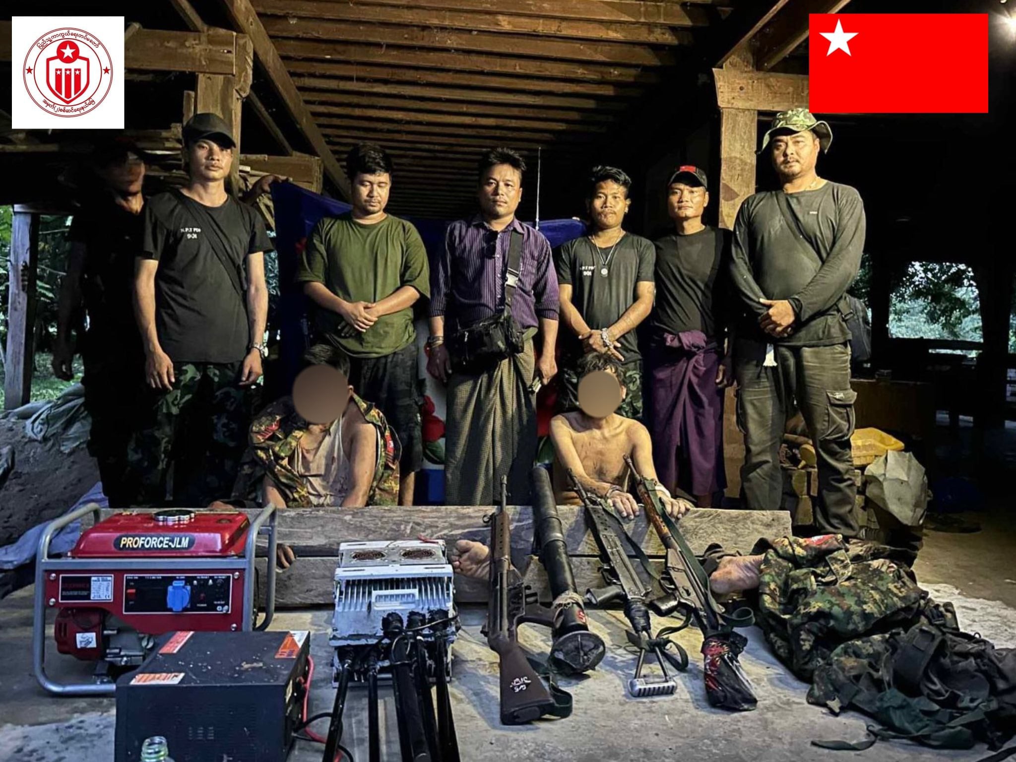 ရေတာရှည်မြို့နယ်၌ စစ်ကောင်စီတပ်စခန်း တိုက်ခိုက်ခံရပြီး တပ်ရင်းမှူး အပါအဝင် ၁၅ ဦးသေ