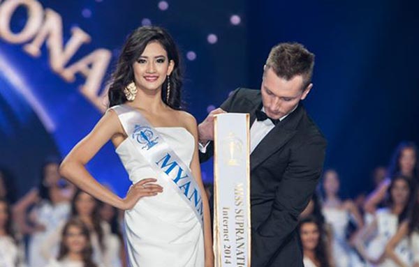 ျမန္မာအလွမယ္ ဟန္သီ ဆု ၂ ခု ရရွိ (ဓာတ္ပုံ)