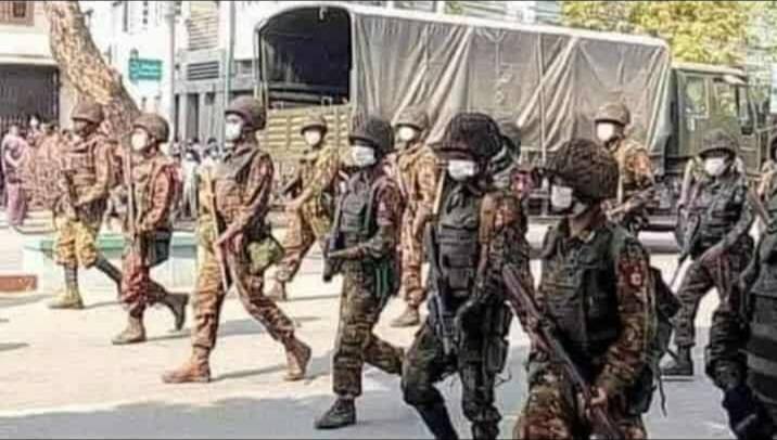 ဝမ်ပေါင် ကြေးနီစီမံကိန်းအနီး စစ်ကြောင်းထိုးနေသည့် စစ်တပ်ကြောင့် ရွာသား ၉ ဦး သေဆုံး