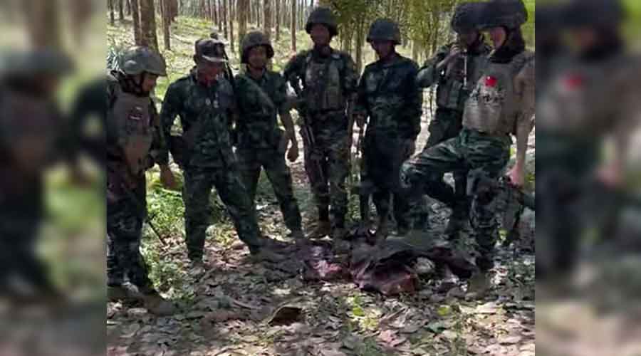 ရေးမြို့တွင် စစ်တပ်၊ DKBA နှင့် ပျူစောထီး ပူးပေါင်းဂိတ်စခန်းကို ရေးဘီလူး တိုက်ခိုက်