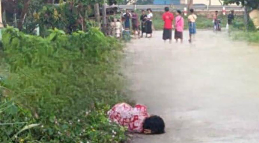 အင်းစိန်တွင် ကားတိုက်ခံရသည့် အမျိုးသမီးကို ယာဥ်မောင်းက ဆေးရုံမပို့ဘဲ အမှိုက်ပုံ၌ စွန့်ပစ်