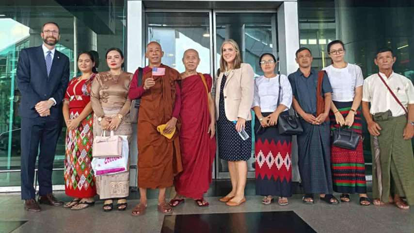 ရွှေဝါရောင် ဦးဆောင်ဆရာတော် နတ်ဇော (ခ) ဦးပညာဇောတ ပြန်လွတ်လာ 