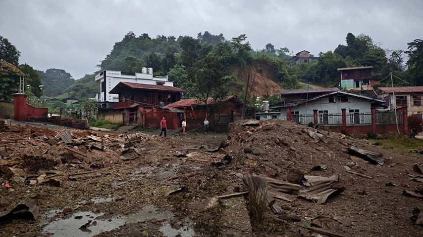 TNLA နှင့် အပစ်ရပ်ပြီးနောက် မန္တလေးအထက်ပိုင်းကို စစ်တပ်က အပြင်းအထန် တိုက်ခိုက်လာ