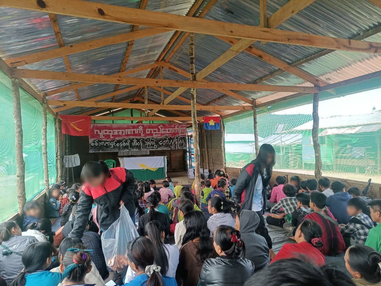 စစ်ကောင်စီ၏ ရွေးကောက်ပွဲဆန့်ကျင်ရေး ကယန်းဒေသတွင် ဟောပြောလှုပ်ရှားမှုလုပ်