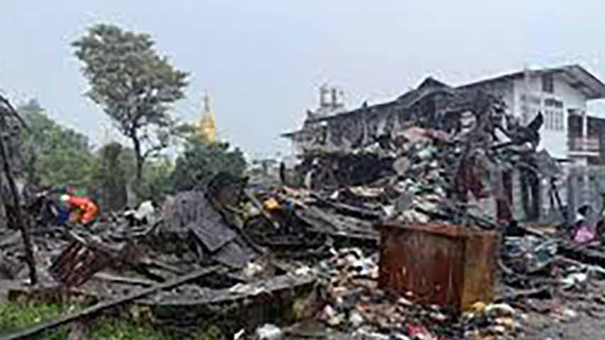 တိုက်ပွဲပြင်းထန်လာမည်ကိုစိုးရိမ်ပြီး မိုးကုတ်မြို့ခံများ ကြိုတင်တိမ်းရှောင်