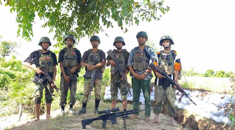 တန့်ဆည်မြို့နယ်၌ တိုက်ပွဲဖြစ်