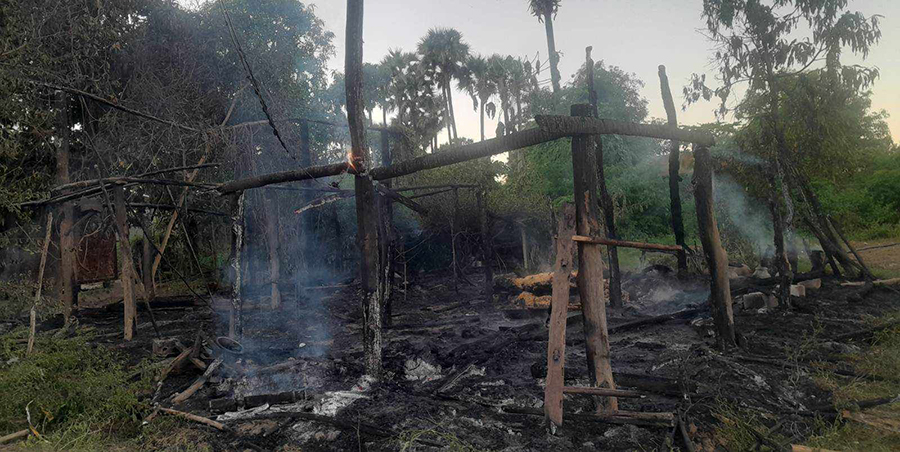 ဒီပဲယင်းကို စစ်တပ်က ပေါင် ၅၀၀ ဗုံးများကြဲချ၊ အရပ်သား ၁၅ ဦးထက်မနည်း ဒဏ်ရာရ