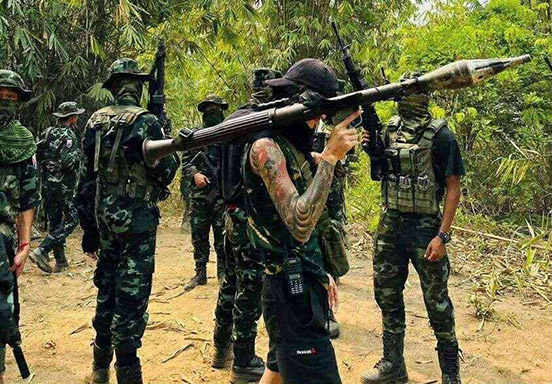 ခမရ ၅၉၁ တပ်ရင်း အရာရှိလိုင်းခန်းကို ရေးဘီလူးအဖွဲ့က RPG ဖြင့် ပစ်ခတ်တိုက်ခိုက်