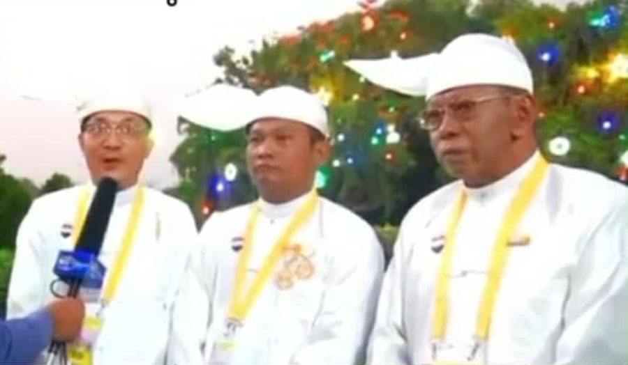 စစ်ကောင်စီကပေးသည့် လူမှုထူးချွန်ဆုကို တပ်ထောက်ခံသူ ဒိန်းဒေါင် အပါအဝင် ၁၂ ဦးရ