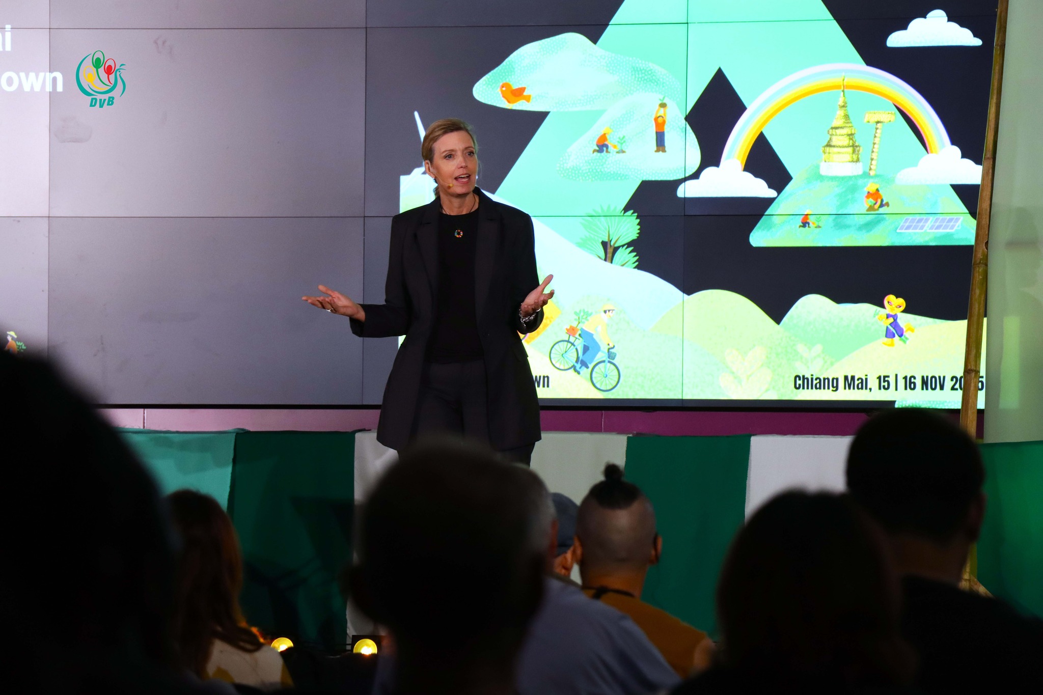 ချင်းမိုင်တက္ကသိုလ်တွင် ကျင်းပသည့် TEDx Chiang Mai 2025 ဟောပြောပွဲ (ဓာတ်ပုံ)