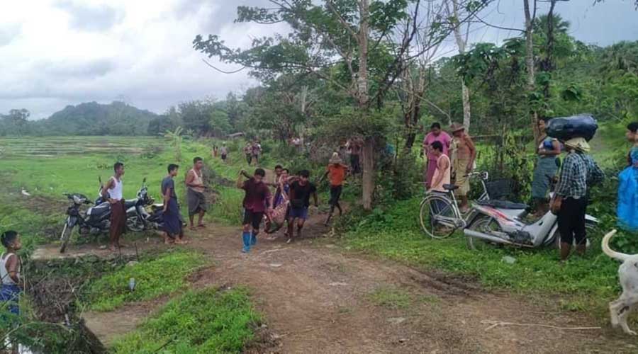 မောင်တောတွင် မိုင်းနင်းမိပြီး အရပ်သား ၁ ဦးသေ၊ ၁ ဦး ဒဏ်ရာရ