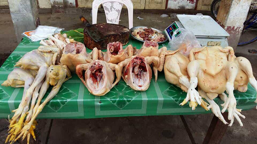 ရန်ကုန်တွင် CP ကြက်သားဈေး ဆက်တိုက်မြင့်တက်