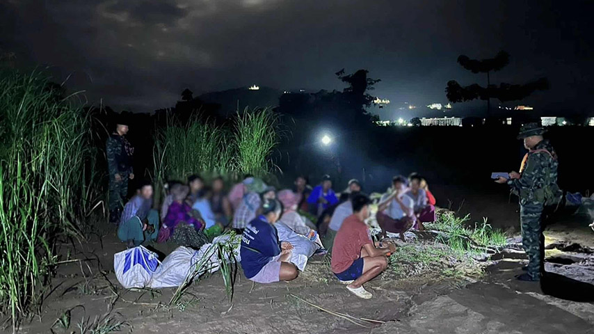 ထိုင်းတွင် တရားမဝင်နယ်စပ်ဖြတ်ကျော်သူများကို ခေတ်မီ အပူလှိုင်းရှာ ကိရိယာများဖြင့် ဖမ်းဆီး