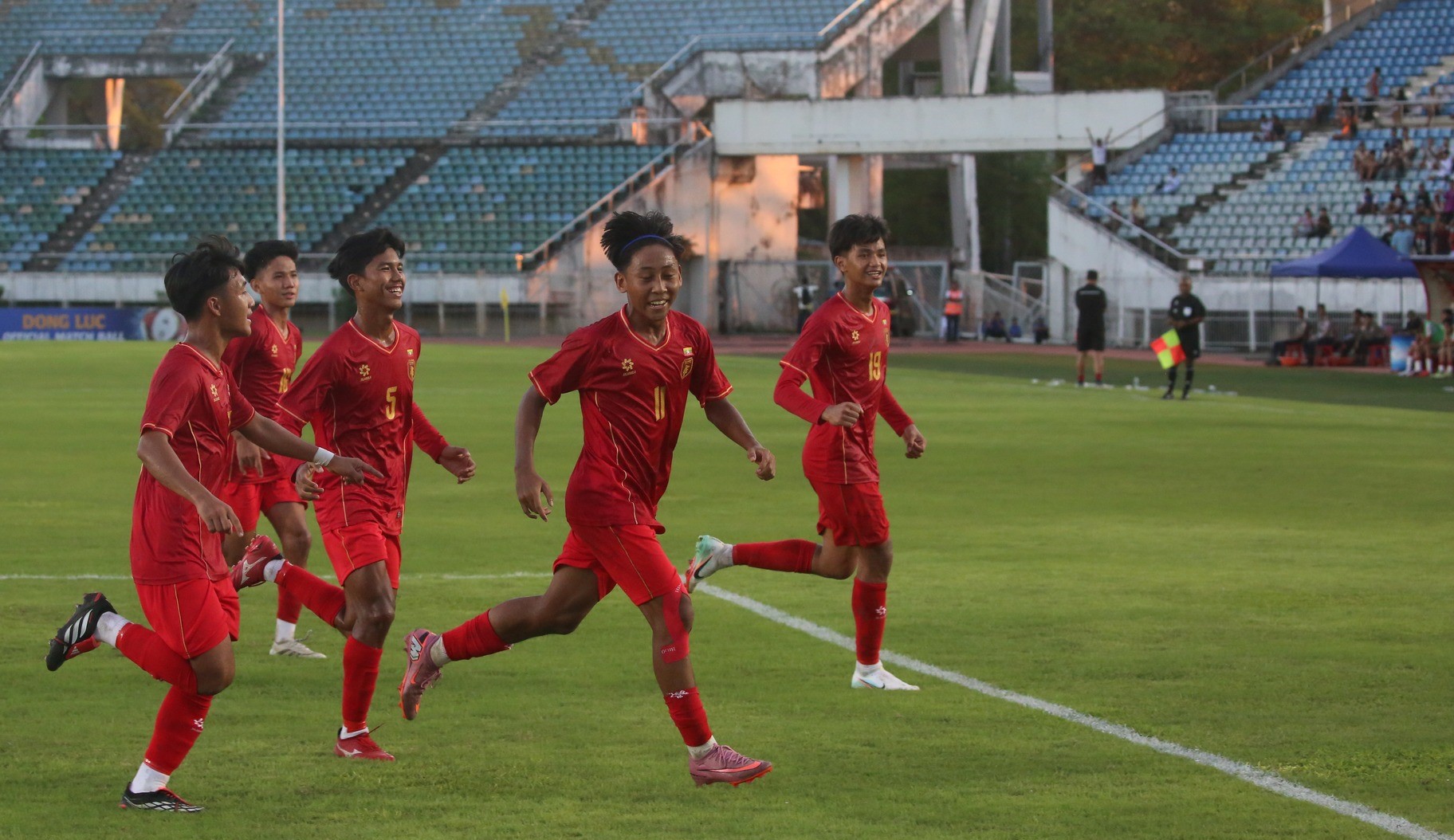 အာရှဖလား ယူ-၁၇ ခြေစစ်ပွဲ၌ မြန်မာလူငယ်အသင်းက အာဖဂန်နစ္စတန်ကို (၃-၁) ဂိုးဖြင့် အနိုင်ရ