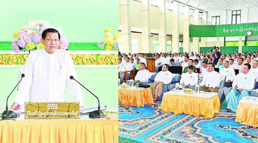 မဲပေးခြင်း၊ မပေးခြင်းသည် မဲဆန္ဒရှင်များ၏ ဆန္ဒသာဖြစ်ဟု စစ်ခေါင်းဆောင် ပြော
