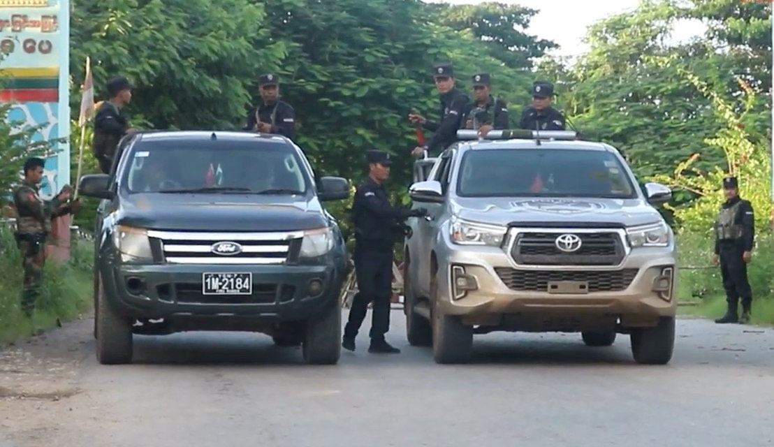 မိုးကုတ်မြို့ကို စစ်ကောင်စီတပ် ဝင်လာချိန်၌ ပြဿနာမဖြစ်ရန် TNLA က တပ်ဖြန့်
