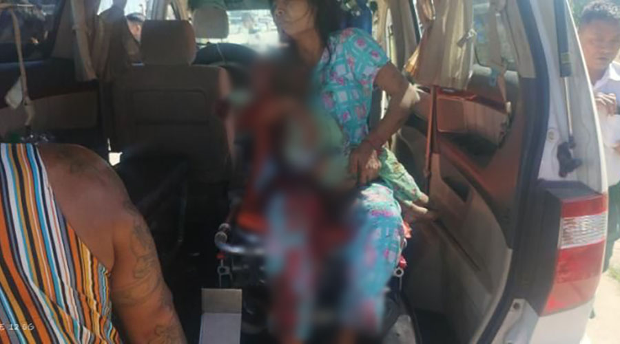 လှိုင်သာယာတွင် ကျောင်းကြိုပို့ယာဉ်က ဘေးတွဲယာဉ်များကိုဝင်တိုက်၊ ၂ ဦးသေပြီး ၁ ဦး ဒဏ်ရာရ