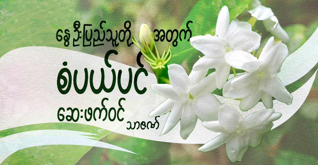 နွေဦးပြည်သူတို့အတွက် စံပယ်ပင် ဆေးဖက်ဝင်