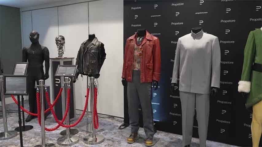 Spider Man ဝတ်စုံနှင့် Star Wars ဇာတ်ကား အမှတ်တရပစ္စည်းများ လေလံတင်မည်