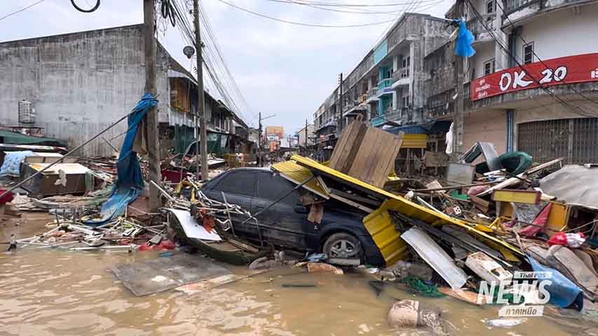 ထိုင်းတောင်ပိုင်းရေကြီးမှု  သေဆုံးသူ ၂၀၀ ထိရှိနိုင်၊ တဦးလျှင် ဘတ် ၂ သန်းစီ ထောက်ပံ့မည် 