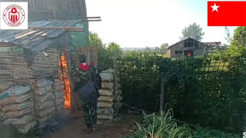 လက်ပံတန်းတွင် စစ်တပ်ဂိတ်စခန်း တိုက်ခိုက်ခံရပြီး ၅ ဦးသေဆုံး